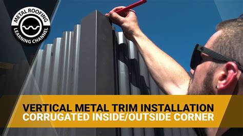 corrugated metal house siding cap|corrugated metal corners.